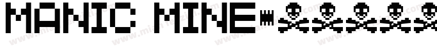 MANIC MINE字体转换